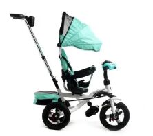 Велосипед коляска дитячий триколісний Baby Trike 6699С салатовий