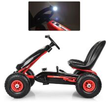 Дитячий педальний карт надувні колеса Bambi M 3590AL-2 чорний **