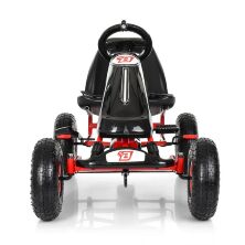 Дитячий педальний карт надувні колеса Bambi M 3590AL-2 чорний **