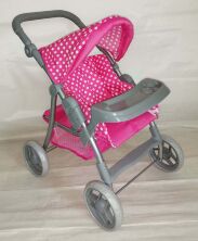 Коляска для ляльки залізна прогулянкова Melogo 9337 ET/005