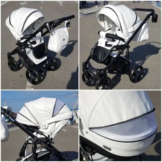 Коляска дитяча прогулянкова Lorelli DAISY Dark Grey Lighthouse темно-сіра