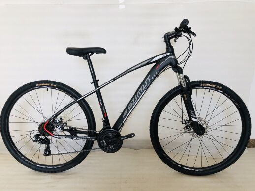 Спортивний велосипед Azimut NEVADA GFRD 24 дюйми чорно-сірий