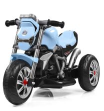 Дитячий електромобіль мотоцикл трицикл Bambi Racer M 3639-12 на акумуляторі/блакитний**