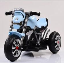 Дитячий електромобіль мотоцикл трицикл Bambi Racer M 3639-12 на акумуляторі/блакитний**