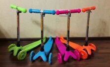 Самокат триколісний Mini Scooter BB 466-112 Мікс кольорів