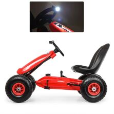 Дитячий педальний карт надувні колеса Bambi M 3590AL-3 червоний **