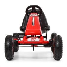 Дитячий педальний карт надувні колеса Bambi M 3590AL-3 червоний **