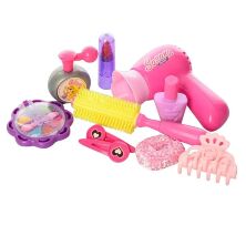 Дитячий туалетний столик, трюмо для дівчинки LIMO TOY 16693A стільчик фен музика світло аксесуари рожевий