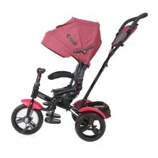 Велосипед-коляска дитячий триколісний Lorelli (Bertoni) Neo Black Crowns чорний