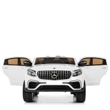 Дитячий одномісний електромобіль Джип 4WD Bambi Racer Mercedes M 4177EBLR-1 білий**