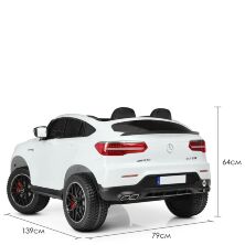 Дитячий одномісний електромобіль Джип 4WD Bambi Racer Mercedes M 4177EBLR-1 білий**