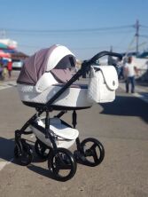 Коляска дитяча прогулянкова Lorelli DAISY Dark Grey Lighthouse темно-сіра