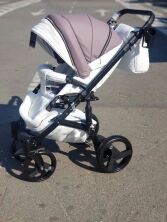 Коляска дитяча прогулянкова Lorelli DAISY Dark Grey Lighthouse темно-сіра