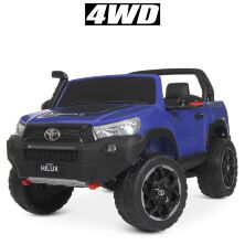 Дитячий двомісний електромобіль Джип 4WD M 4552EBLRS-4 Toyota ліцензійний / синій автопокраска**