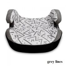 Автокрісло-Бустер Lorelli Venture 15-36 кг Grey lines Сірий