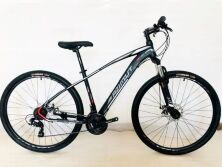 Велосипед гірський Azimut "NEVADA" GFRD 27.5" SHIMANO рама 17" чорно-зелений