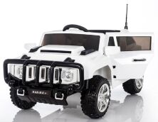 Дитячий електромобіль T-7836 EVA WHITE Hummer, білий