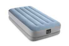 Велюрова надувний матрац ліжко Raised Comfort 64166 з вбудованим електронасосом**