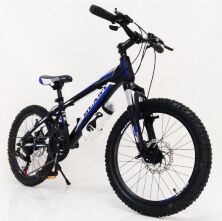Підлітковий велосипед колеса 24 дюймів S300 Blast-New Чорно-Синій