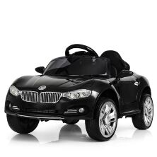 Дитячий електромобіль M 3175EBLR-2 BMW шкіряне сидіння чорний