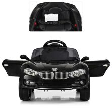 Дитячий електромобіль M 3175EBLR-2 BMW шкіряне сидіння чорний