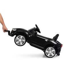 Дитячий електромобіль M 3175EBLR-2 BMW шкіряне сидіння чорний