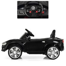 Дитячий електромобіль M 3175EBLR-2 BMW шкіряне сидіння чорний