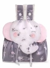 Коляска дитяча для ляльок класична прогулянкова DeCuevas 80535 люлька переноска сіра