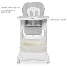 Стільчик для годування BAMBI M 3822 Gray екокожа сірий **
