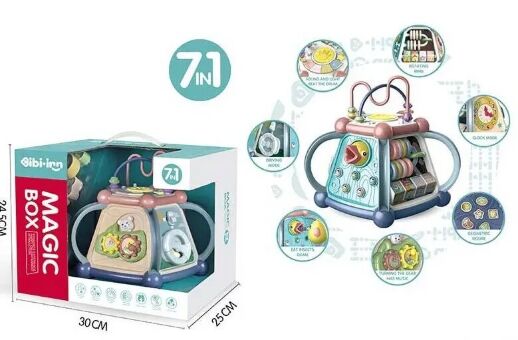 Багатофункціональний розвиваючий музичний дитячий ігровий столик 8866