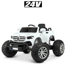Дитячий електромобіль MERCEDES M 4786EBLR-1(24V) білий**