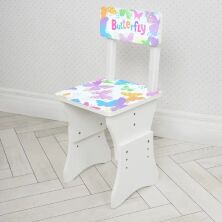 Дитяча парта регульована шкільна зі стільцем 904-114 Метелики**