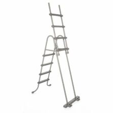 Каркасний прямокутний басейн ЗІ СХОДАМИ і фільтр-насосом Bestway 56456 розмір 412х201х122см / обсяг 8124л