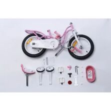 Дитячий двоколісний велосипед Royal Baby Little Swan Steel RB18-18 колеса 18 дюймів / рожевий для дівчинки