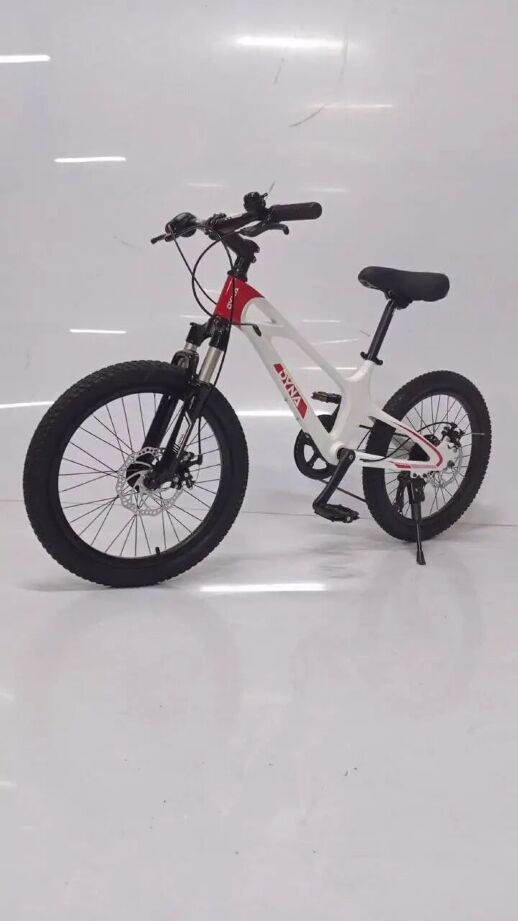 Гірський спортивний Магнезієвий велосипед Dyna M-1 колеса 20 дюймів / 7 швидкостей / Shimano / білий