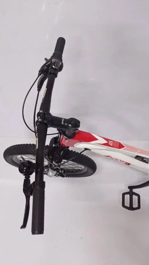 Гірський спортивний Магнезієвий велосипед Dyna M-1 колеса 20 дюймів / 7 швидкостей / Shimano / білий