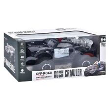 Машина ДЖИП 46см "Поліція" на гумових колесах на радіо-керуванні р/к 9020-6F з амортизаторами / акумулятор