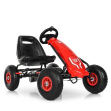 Дитячий педальний карт надувні колеса Bambi M 3856AL-3 червоний **