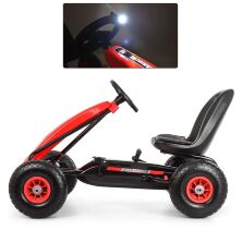 Дитячий педальний карт надувні колеса Bambi M 3856AL-3 червоний **