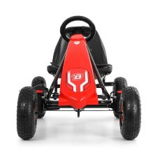 Дитячий педальний карт надувні колеса Bambi M 3856AL-3 червоний **