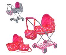 Коляска для ляльки універсальна демісезонна Melogo 9346/016/81100 мікс видів**