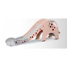 Дитяча гірка BAMBI GIRAFE-8 персиково-сіра**