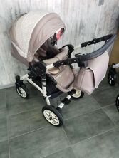 Коляска дитяча прогулянкова Lorelli DAISY Dark Grey Lighthouse темно-сіра