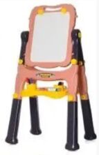 Дитячий мольберт Пластиковий для хлопчика і дівчинки 656-656-A двостороння дошка з аксесуарами