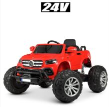 Дитячий електромобіль MERCEDES M 4786EBLR-3(24V) червоний**