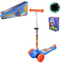 Оригінальний триколісний самокат "Hot Wheels" із зображенням Хот Вілс