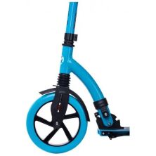 Складаний двоколісний самокат Maraton Air Max Алюмінієвий з ліхтариком/синій