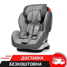 Автокрісло El Camino 9-36 кг ME 1057 Bastion Isofix Light Grey**
