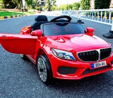 Дитячий електромобіль Bambi M 3987EBLR-3 BMW M5 червоний