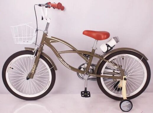 Велосипед дитячий двоколісний STRAIGHT A STUDENT-20 Bronze колеса 20 дюймів бронзовий